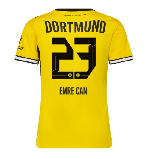 Borussia Dortmund Emre Can #23 Kotipaita Naisten 2026-27 Lyhythihainen Borussia Dortmund Emre Can #23 Kotipaita Naisten 2026-27 Lyhythihainen